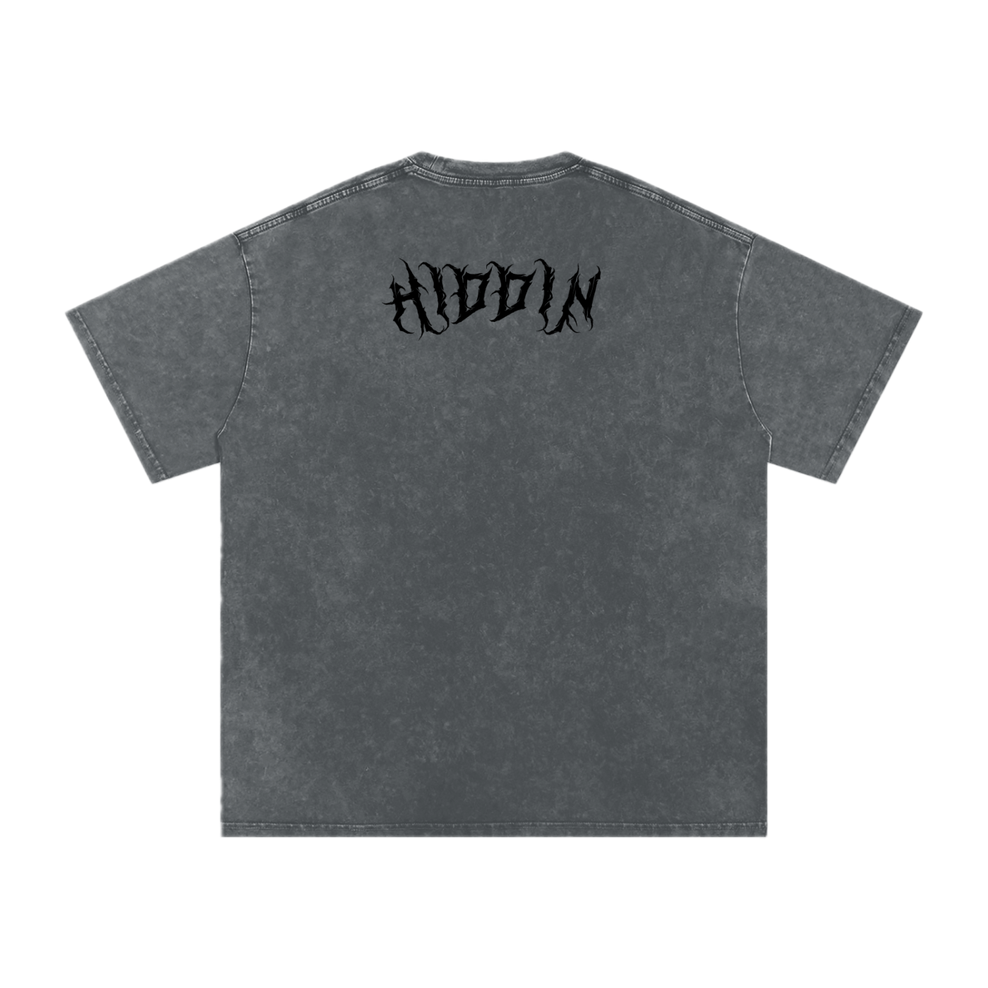 GHOST UNIT // STREET SEED_001 – Light Acid Wash Tee
