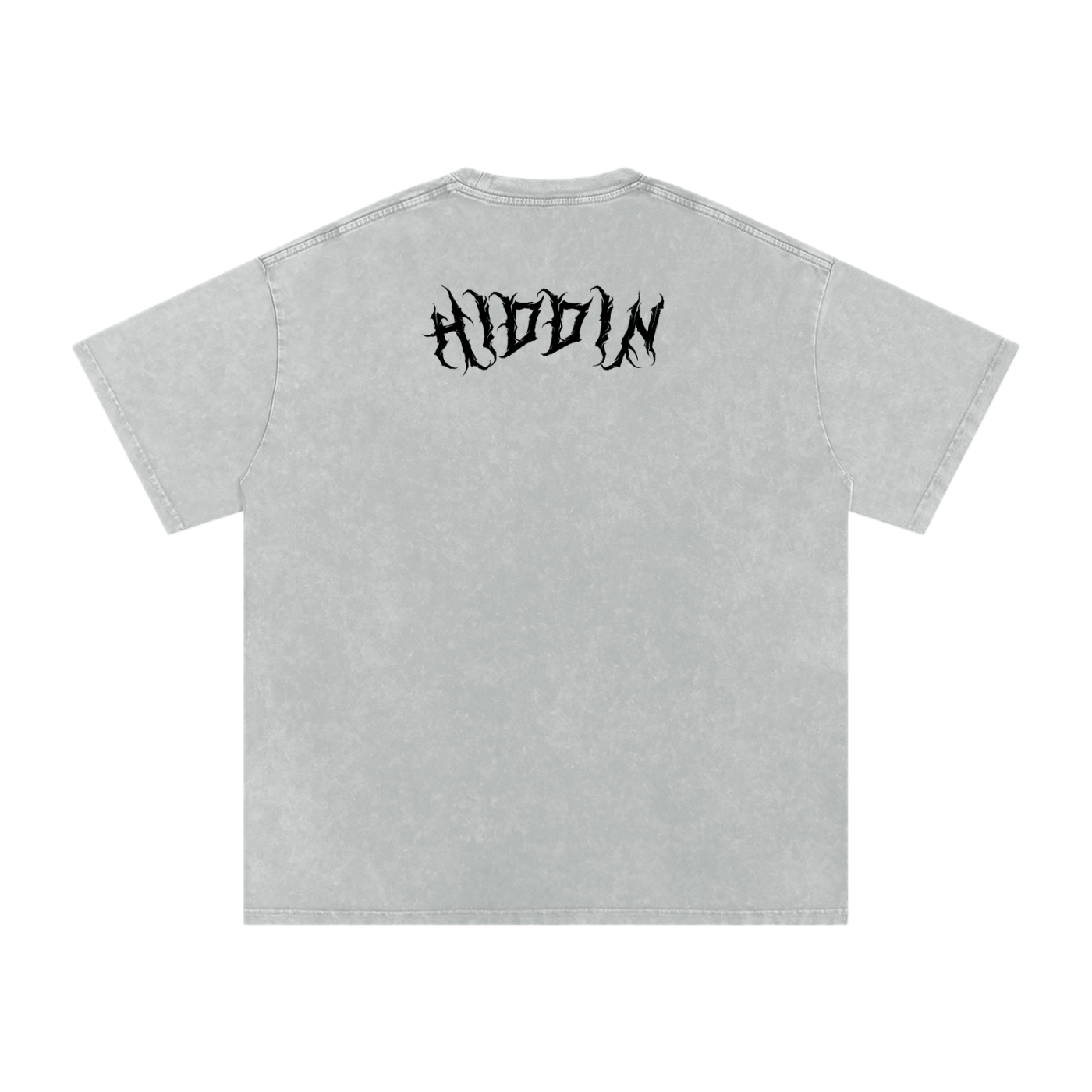 GHOST UNIT // STREET SEED_001 – Light Acid Wash Tee