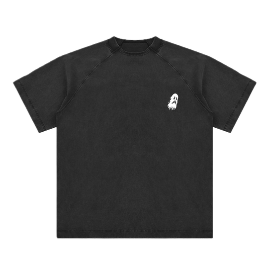 CERBERUS NODE // GHOST-DYED RAGLAN TEE