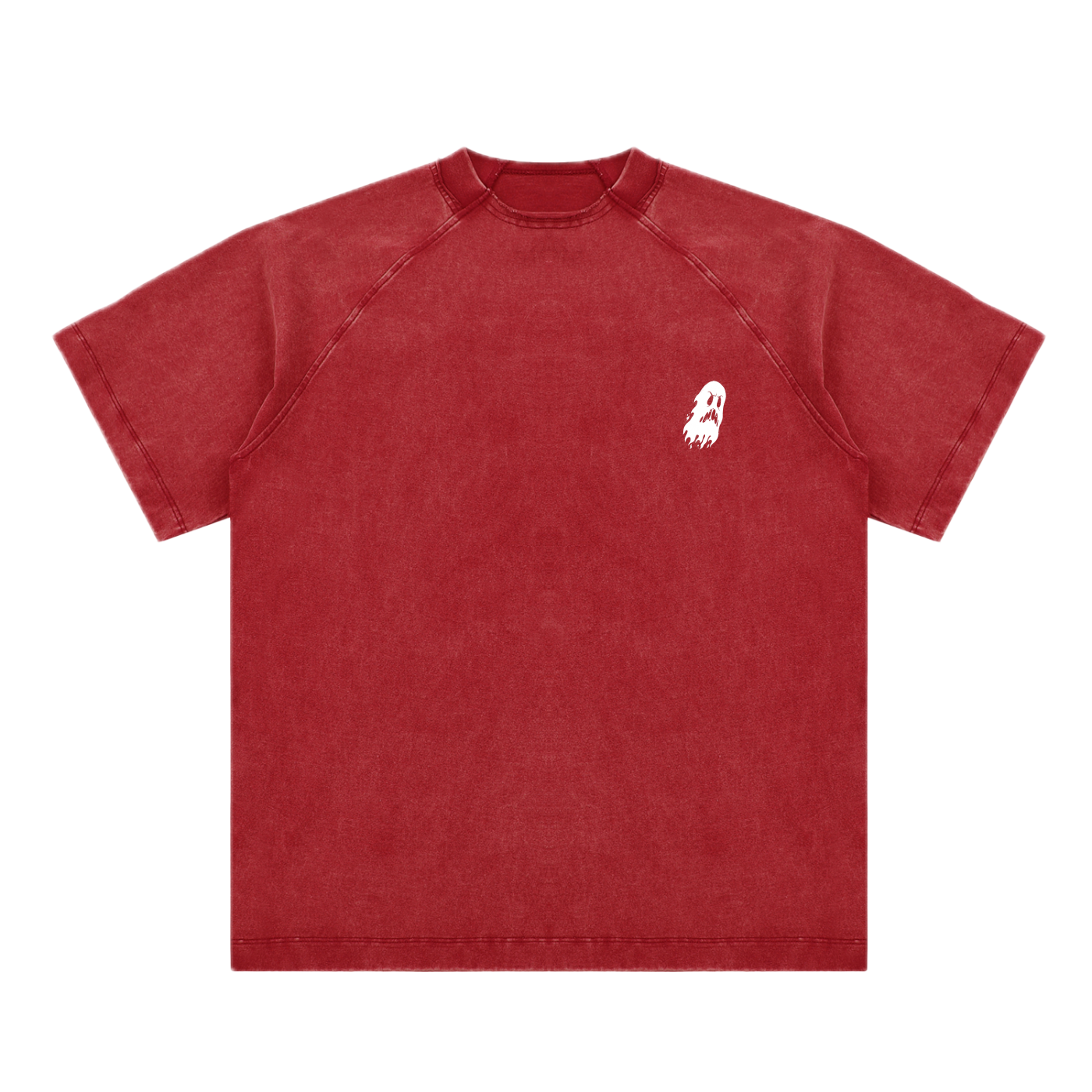 CERBERUS NODE // GHOST-DYED RAGLAN TEE