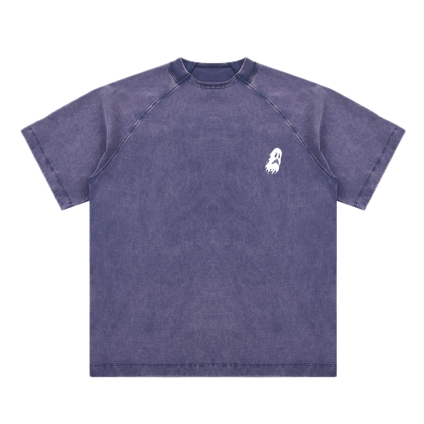 CERBERUS NODE // GHOST-DYED RAGLAN TEE