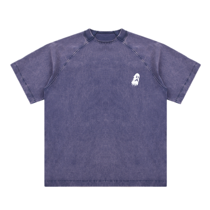 CERBERUS NODE // GHOST-DYED RAGLAN TEE